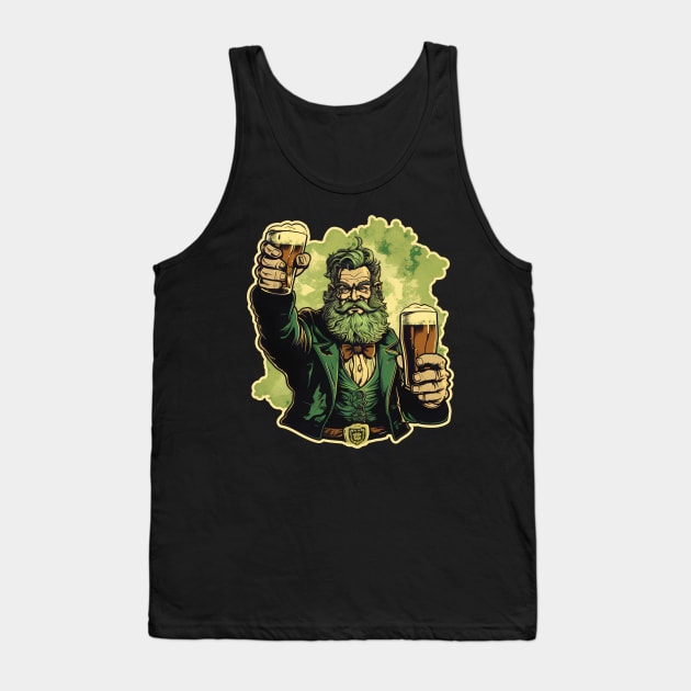 St. Patrick's Day Beer Tank Top by beangeerie